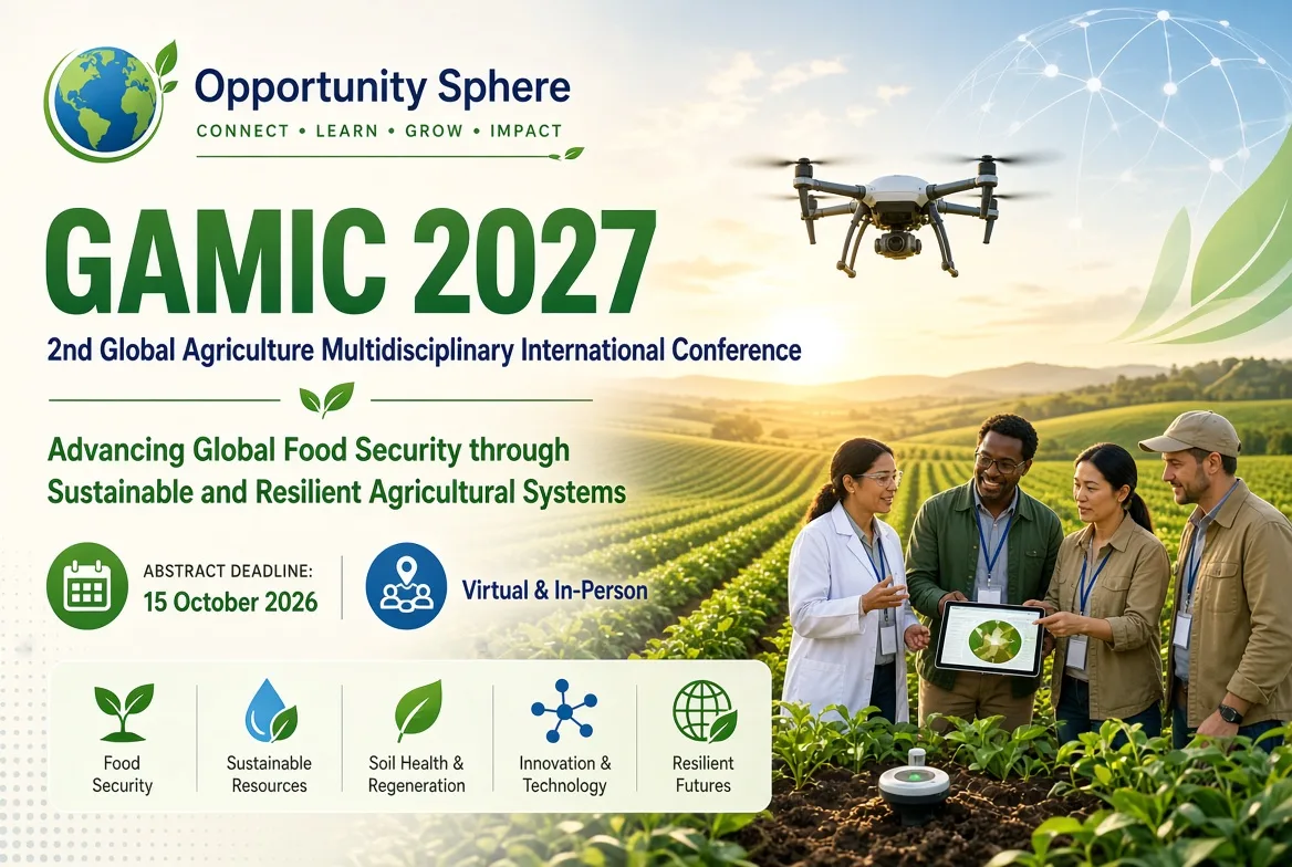 2nd Global Agriculture Multidisciplinary International Conference (GAMIC 2027)