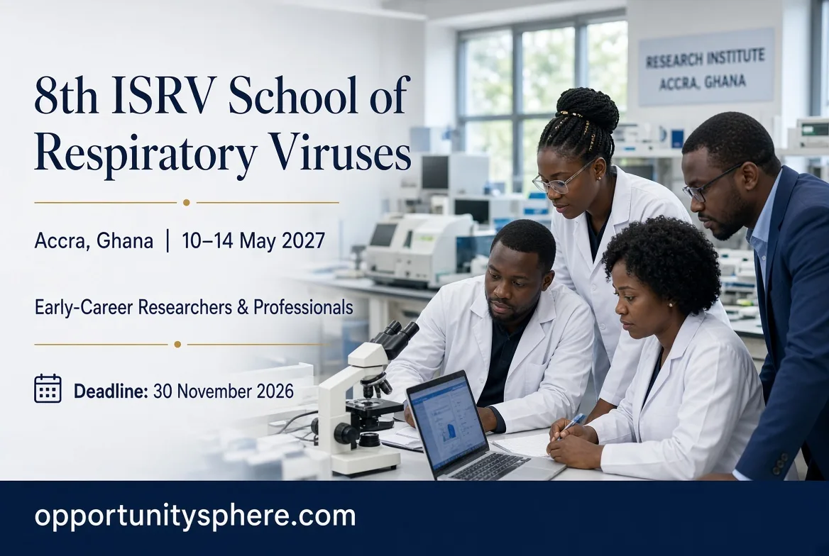 8th ISRV School of Respiratory Viruses 2027 in Ghana
