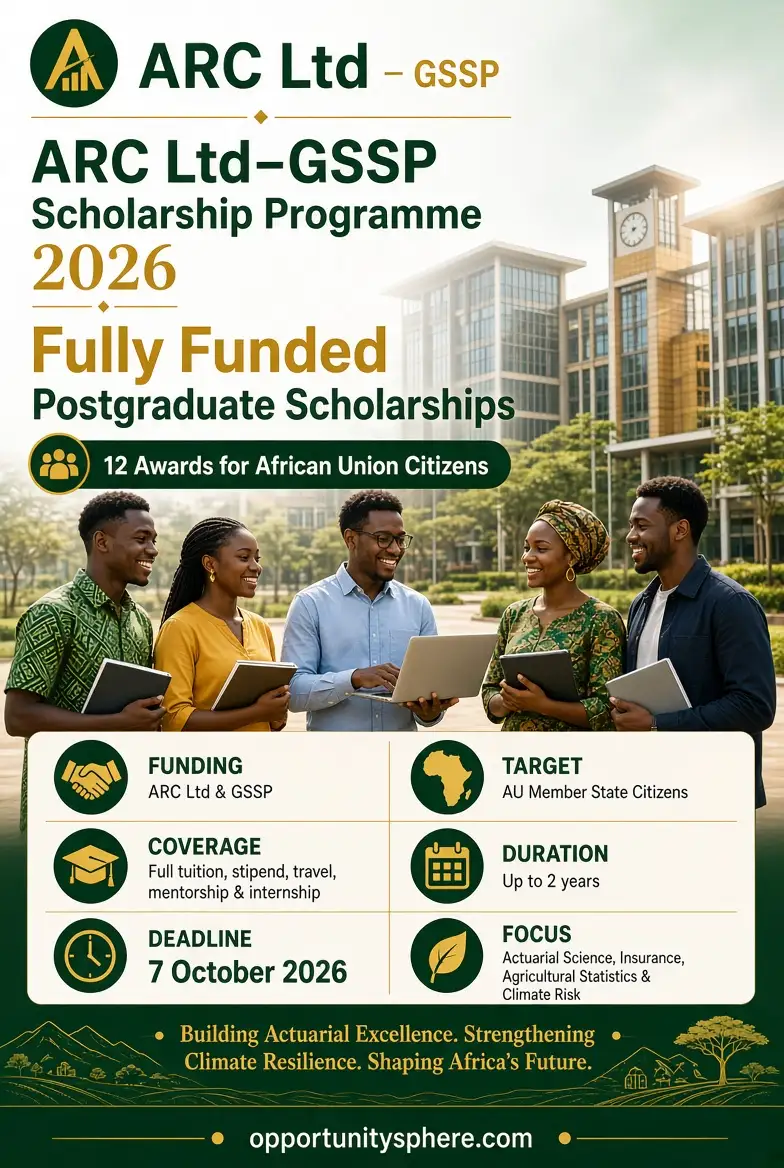 ARC Ltd–GSSP Scholarship Programme 2026