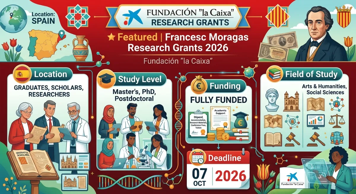 Francesc Moragas Research Grants 2026