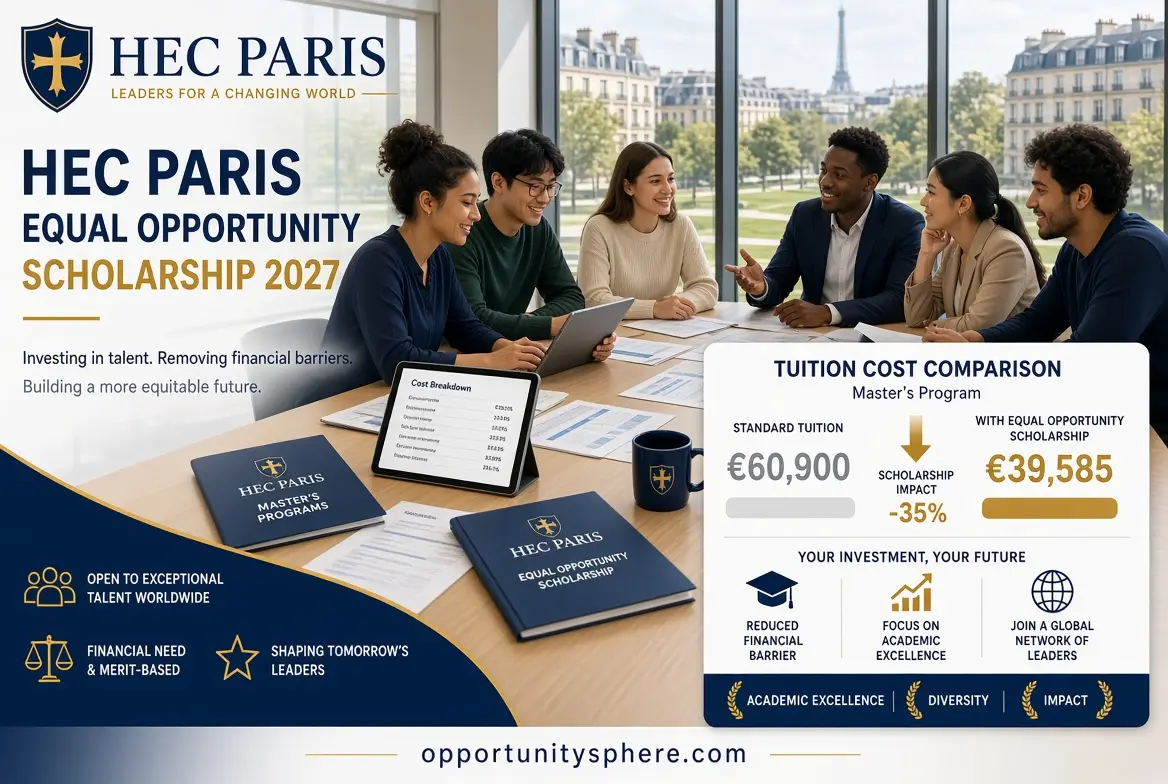 HEC Paris Equal Opportunity Scholarship 2027