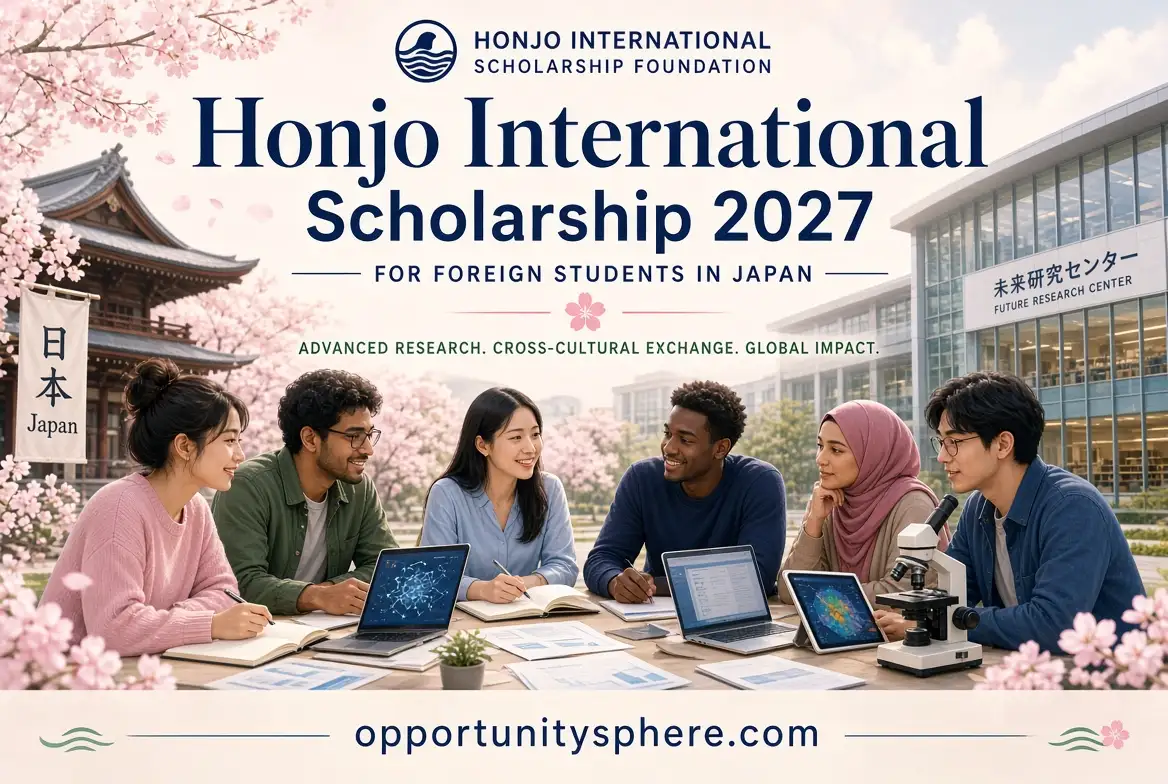 Honjo International Scholarship Foundation Scholarship 2027