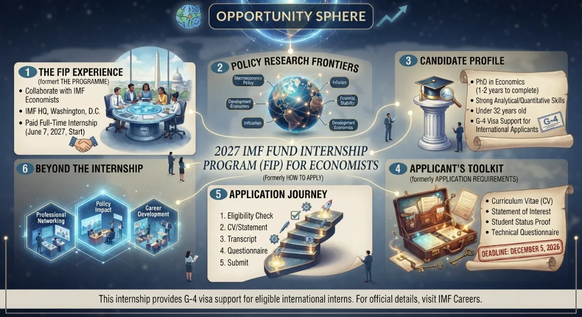 IMF Fund Internship Program for Economists 2027