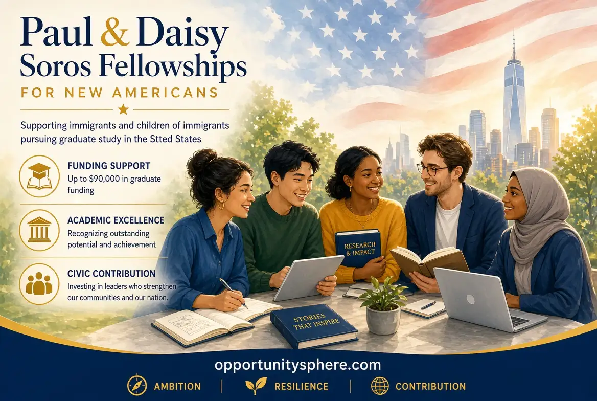 Paul & Daisy Soros Fellowships for New Americans 2027