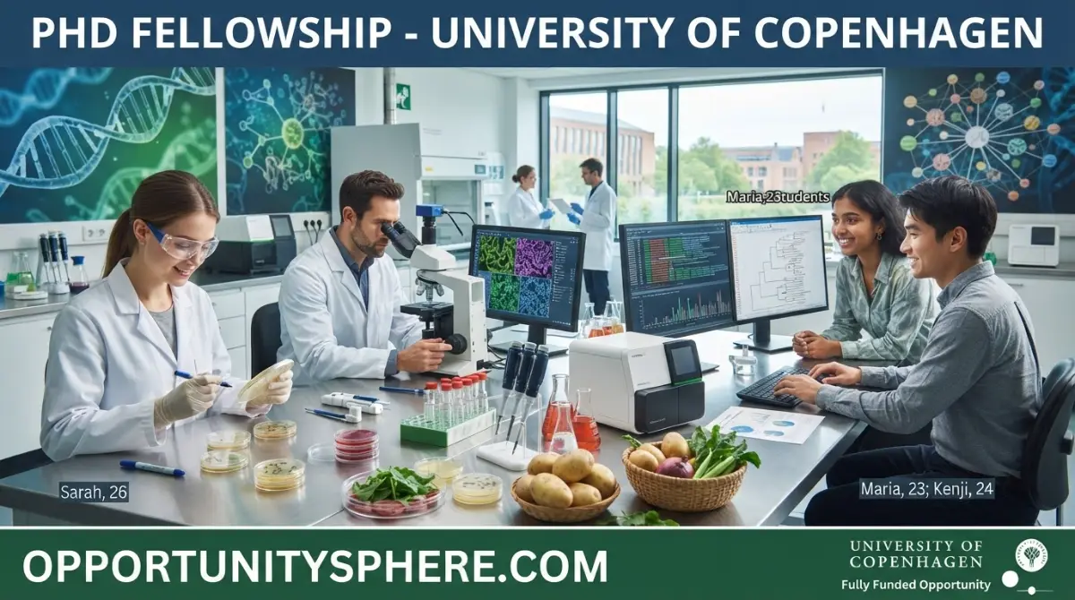 PhD Fellowship in Microbial Ecology and Community-Based Bioprotection of Plant Foods