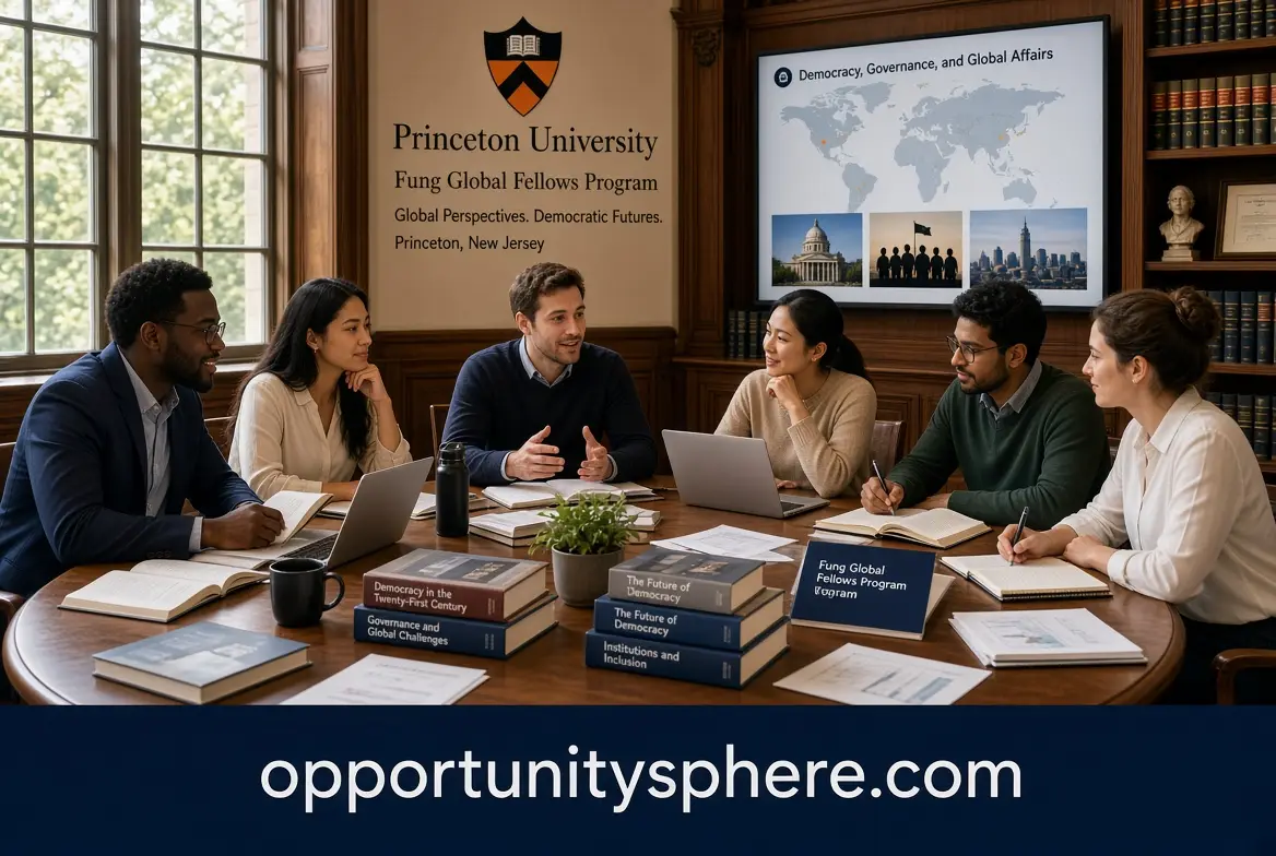 Princeton Fung Global Fellows Program 2027/2028
