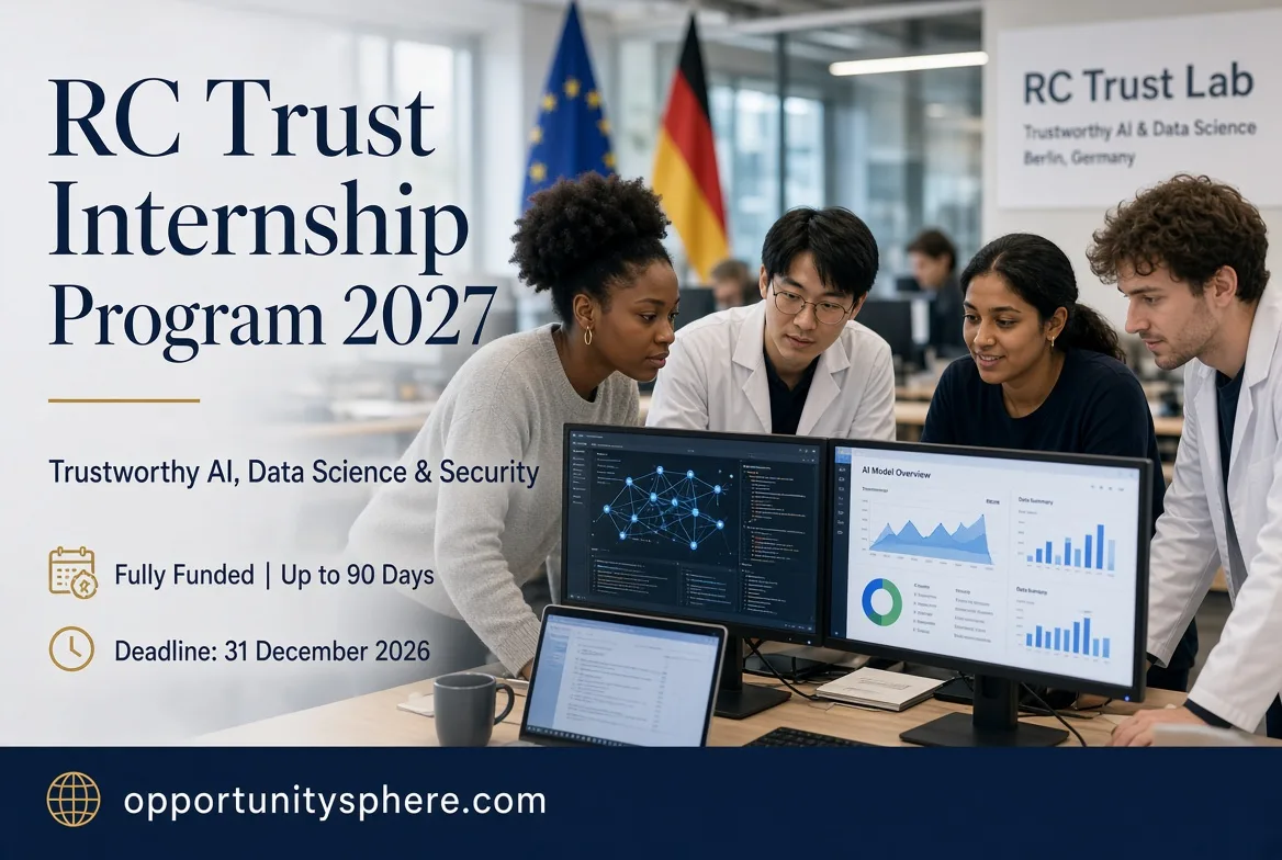 Research Center Trustworthy Data Science and Security Internship 2027 in Germany (Fully Funded)