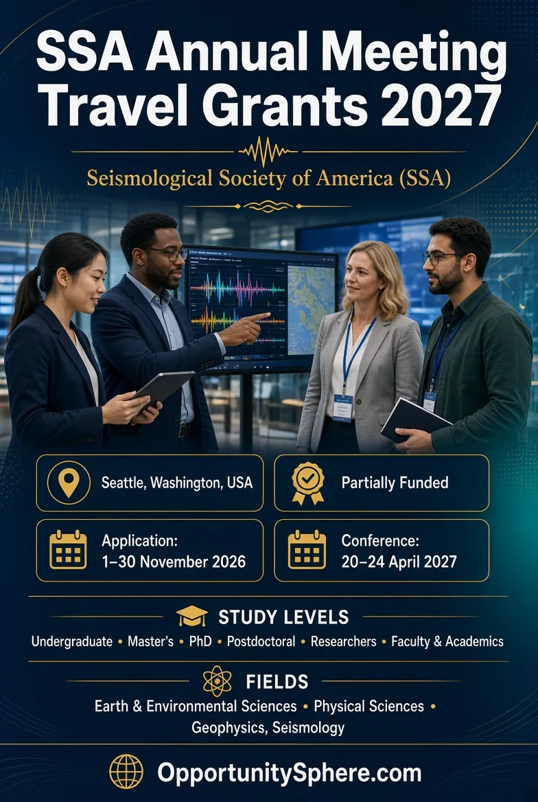 SSA Annual Meeting Travel Grants 2027