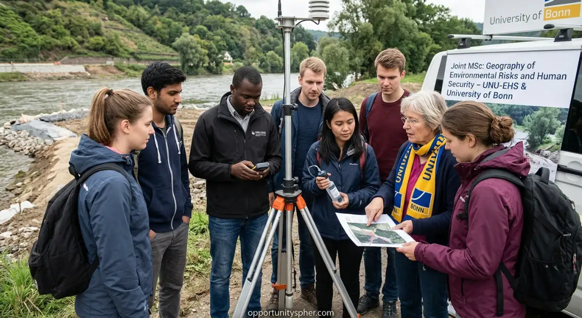 UNU Bonn MSc Scholarship – Geography of Environmental Risks and Human Security