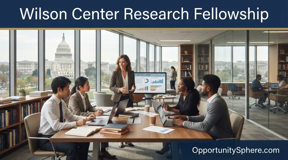Wilson Center Research Fellowship 2027–2028